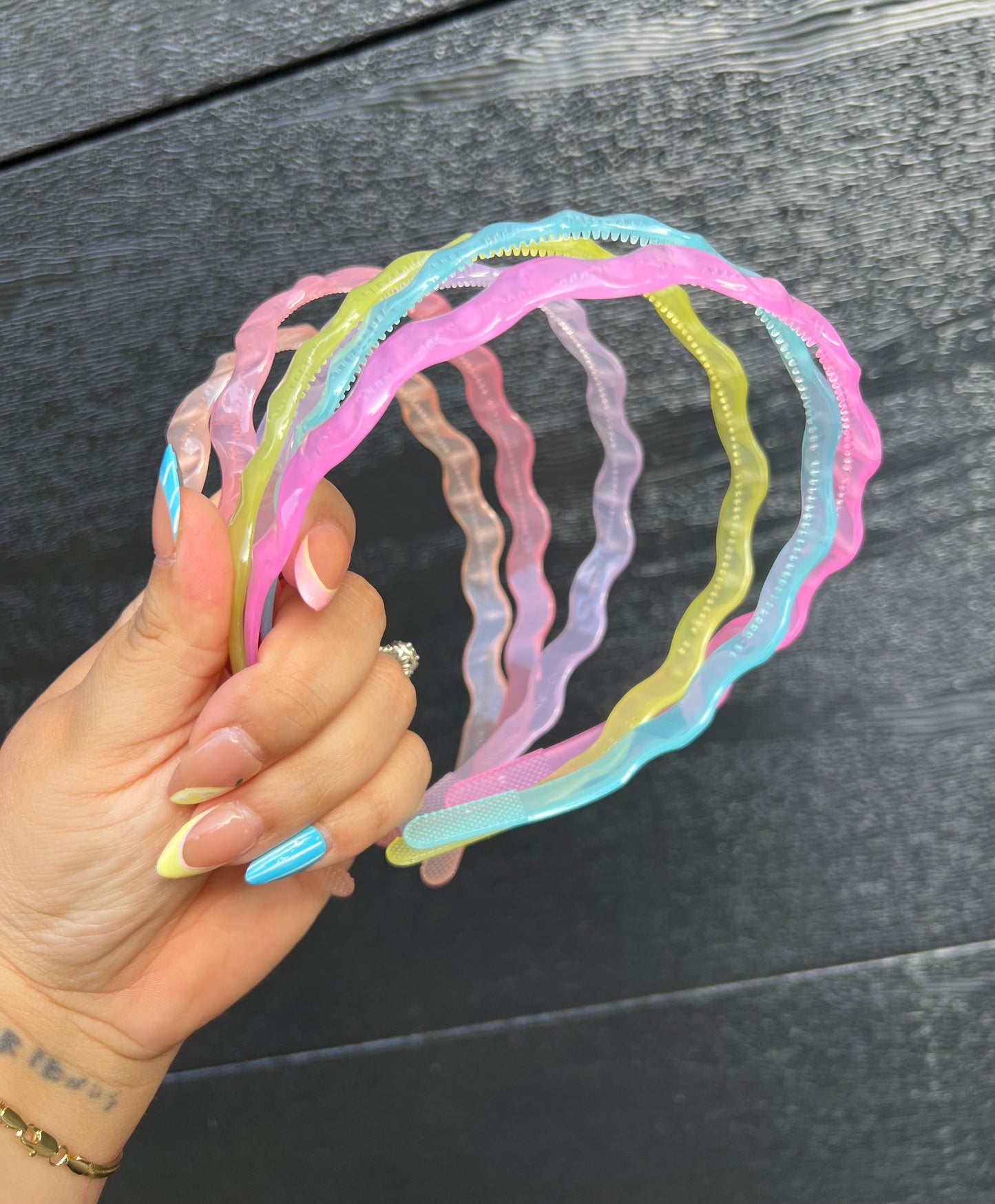 SCALLOPED HEADBANDS