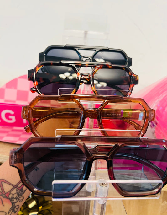 DOUBLE BRIDGE RETRO SUNNIES