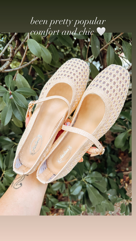 MARYJANE NATURAL RAFFIA