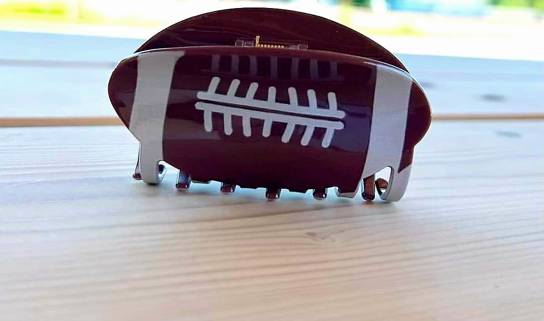 FOOTBALL HAIRCLIPS