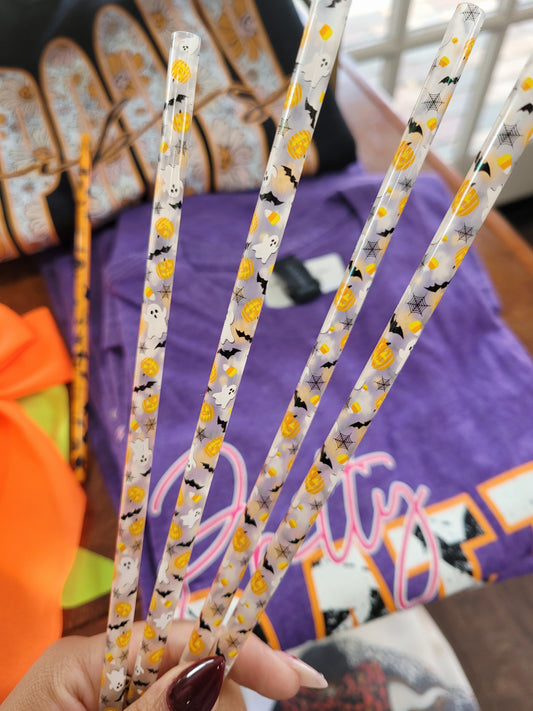 Ghosty Vibes Straws