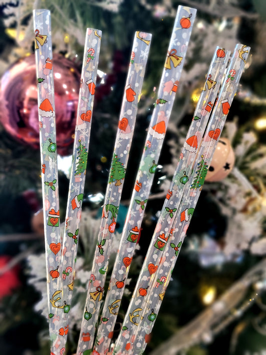 MEAN ONE XMAS STRAWS