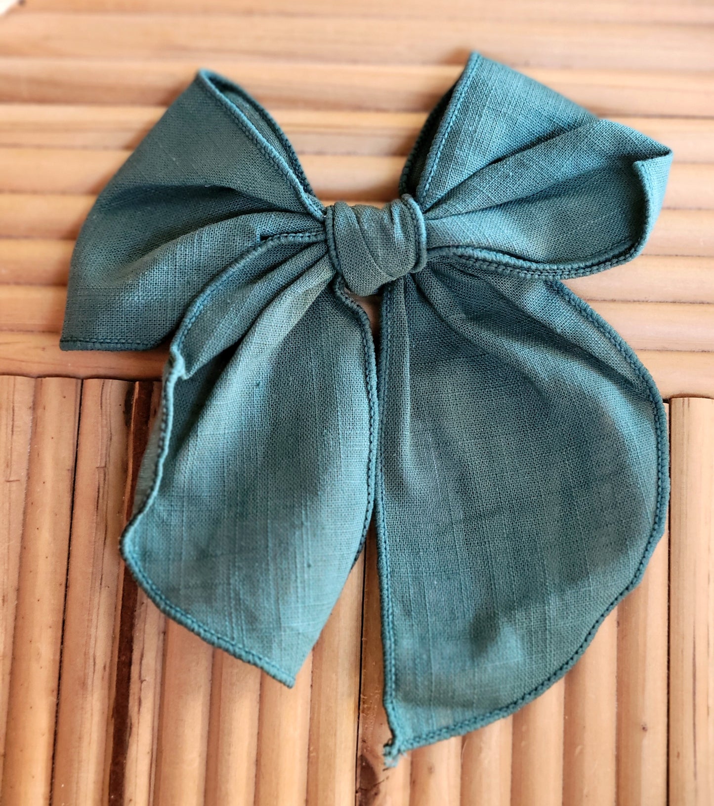 Forest Green Bow