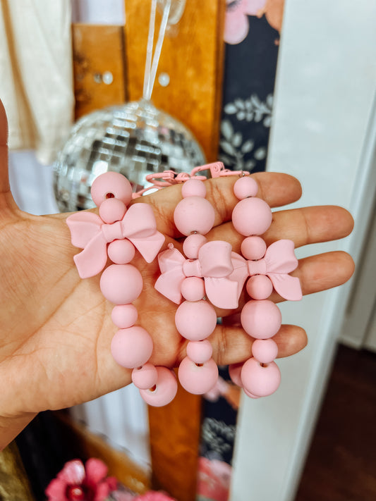 BOW WRISLETS KEYCHAIN
