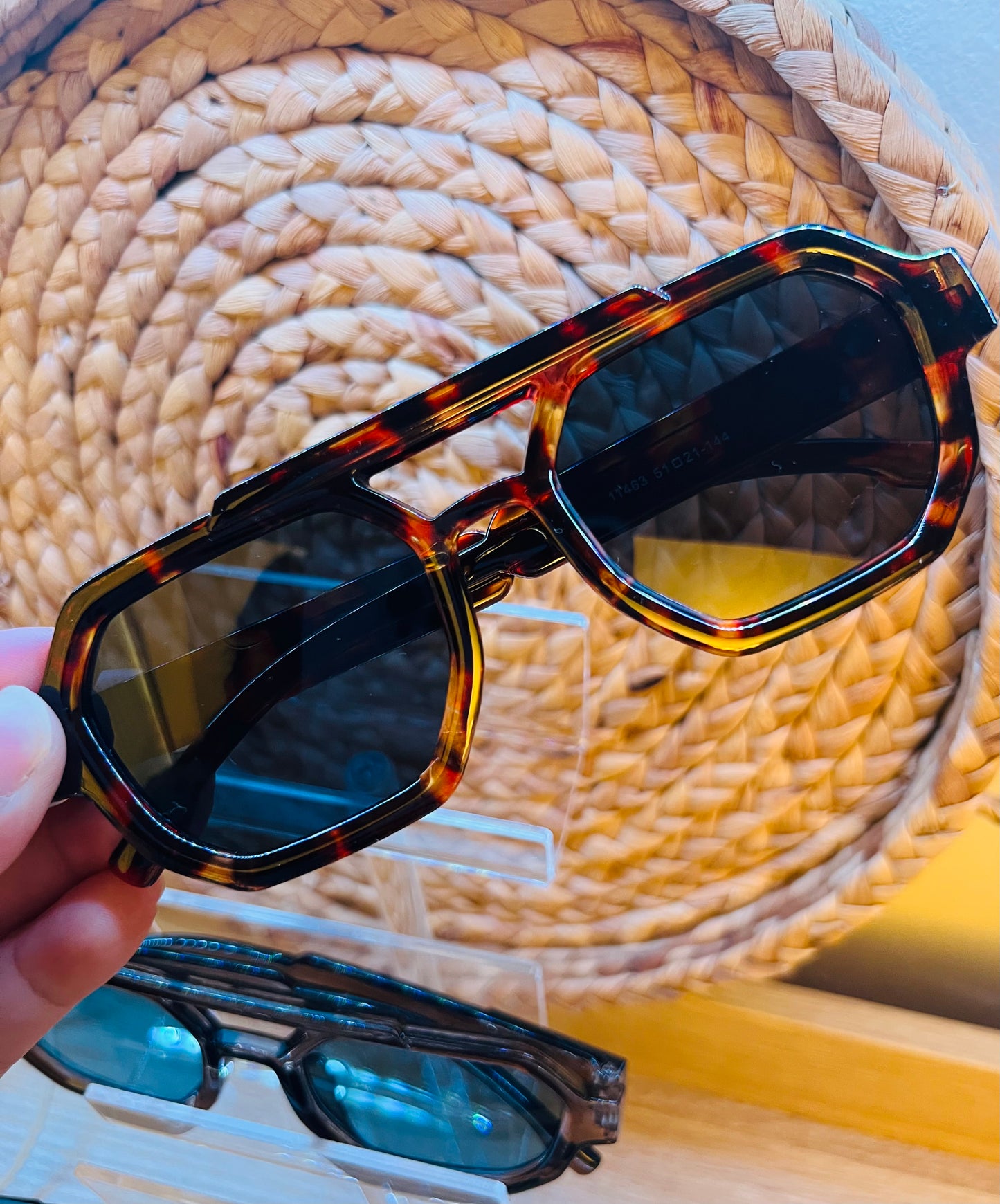 DOUBLE BRIDGE RETRO SUNNIES
