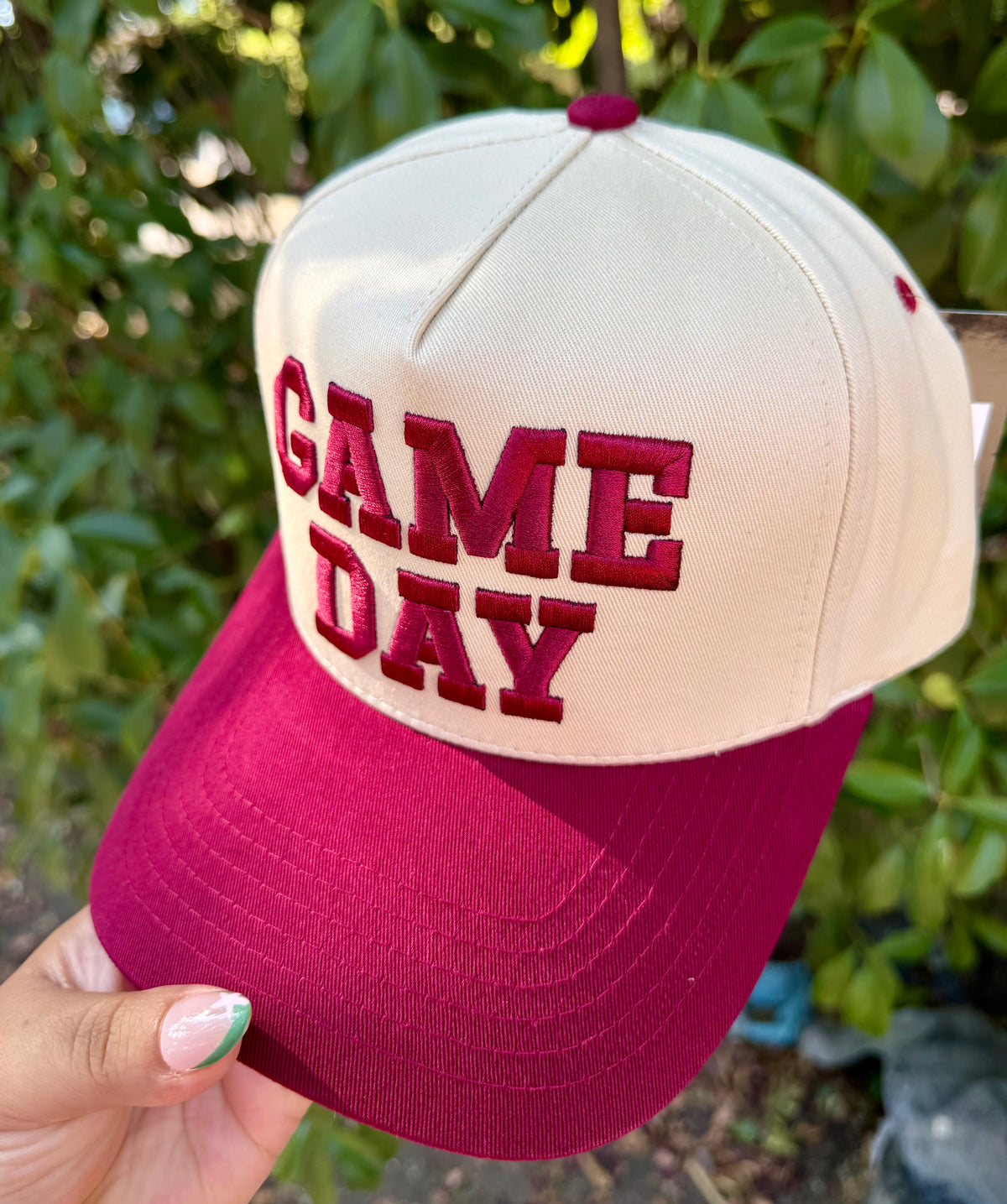 GAME DAY MAROON
