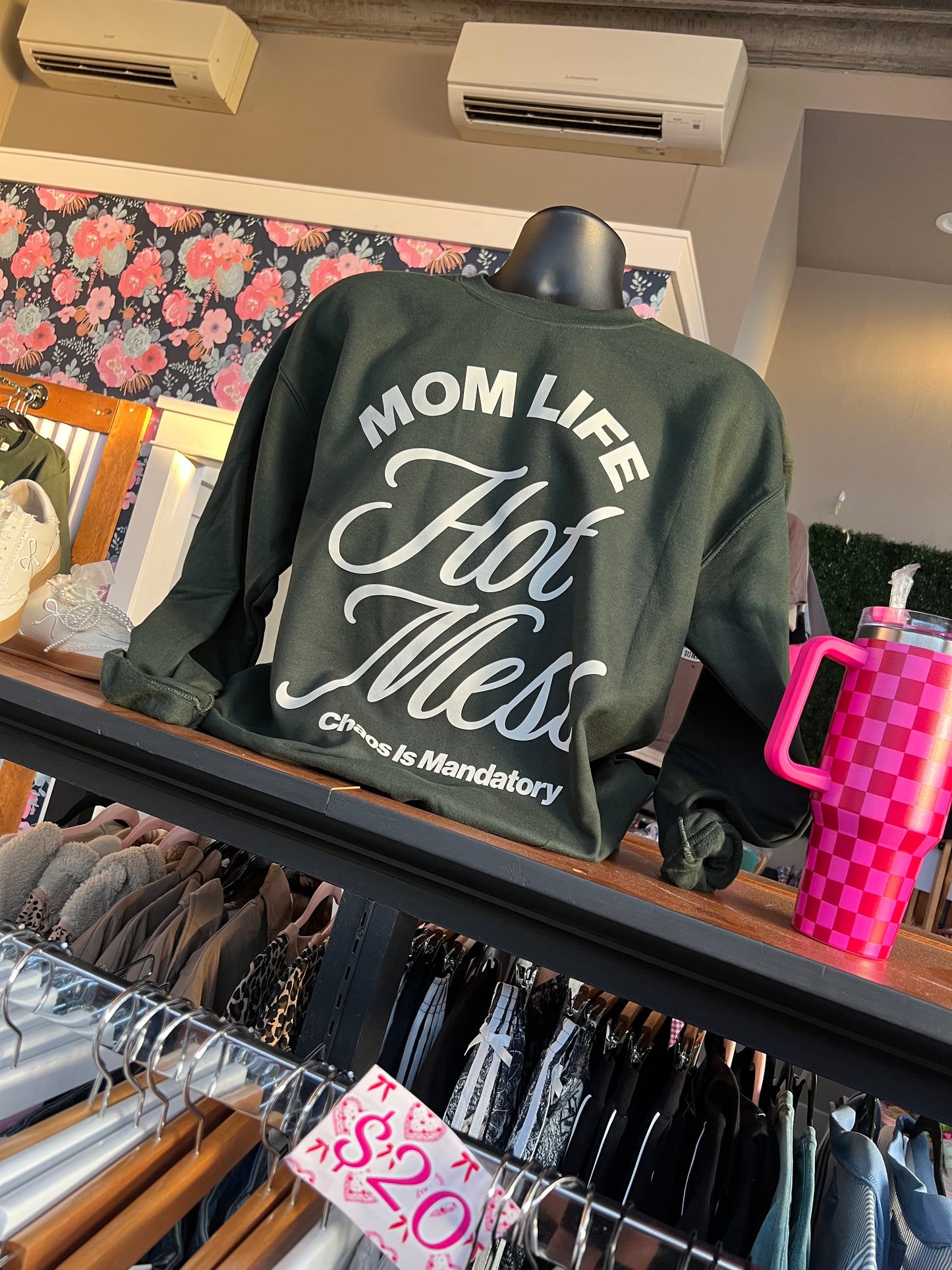 HOT MESS CHAOS SWEATSHIRT