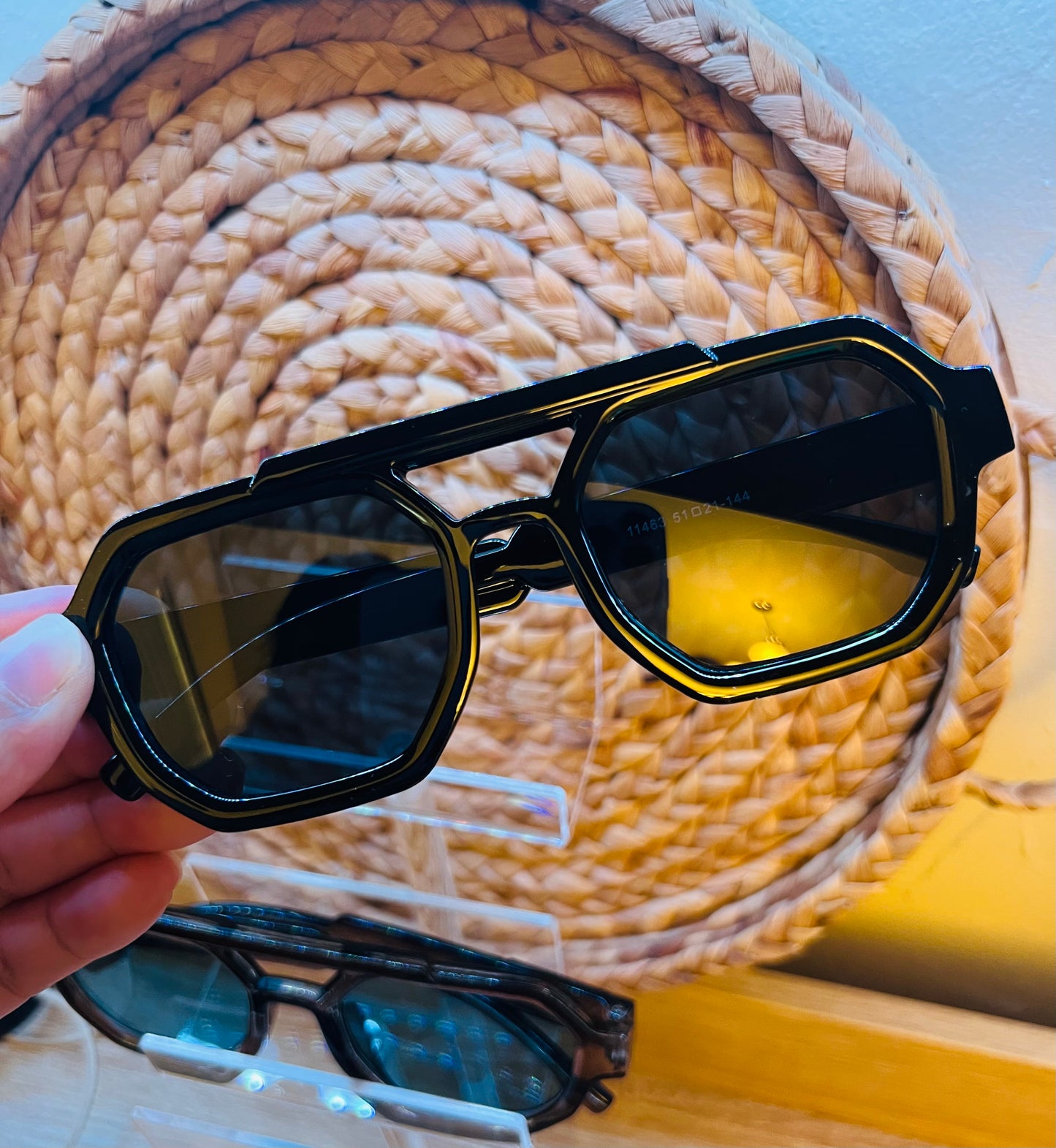 DOUBLE BRIDGE RETRO SUNNIES