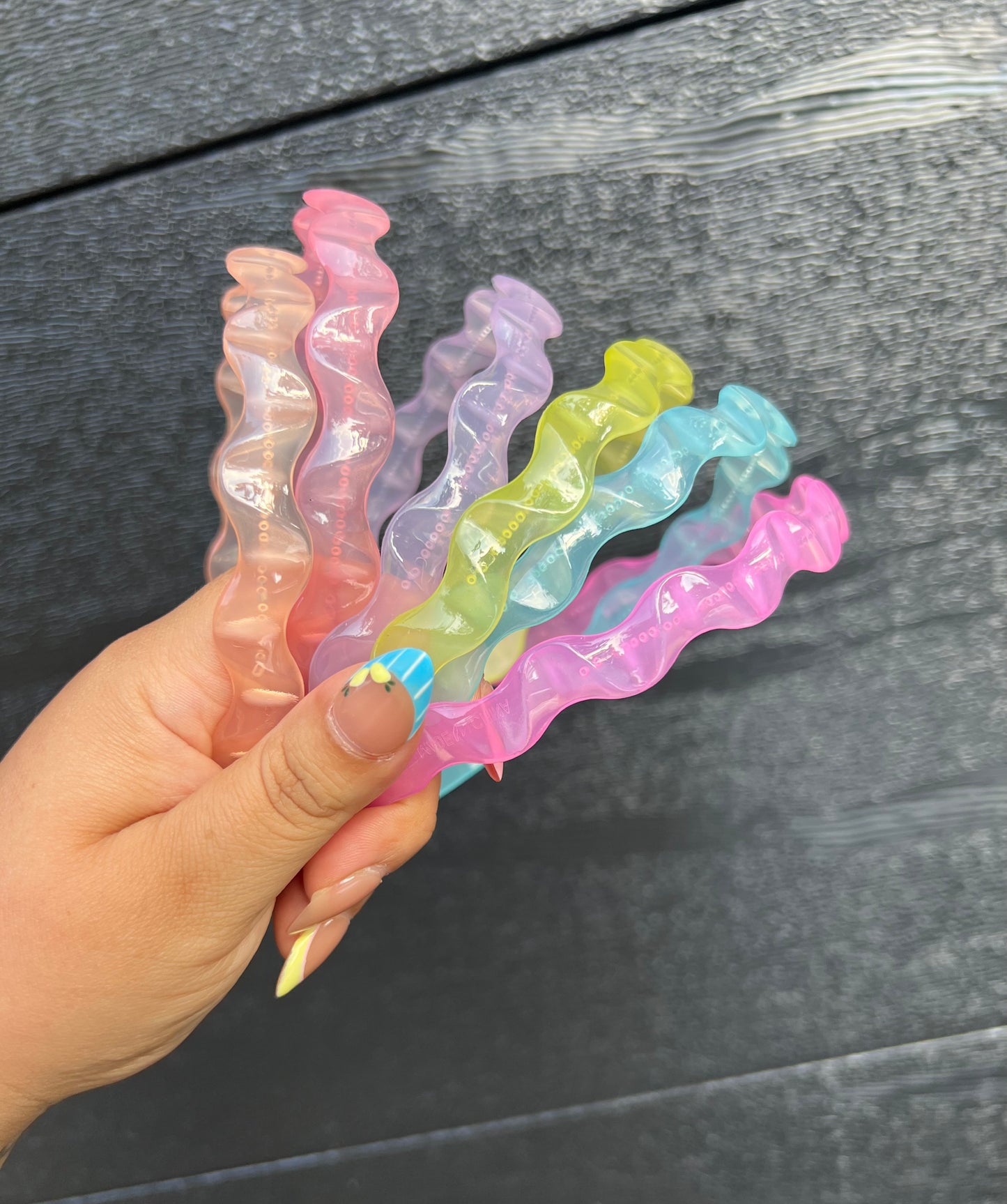 SCALLOPED HEADBANDS