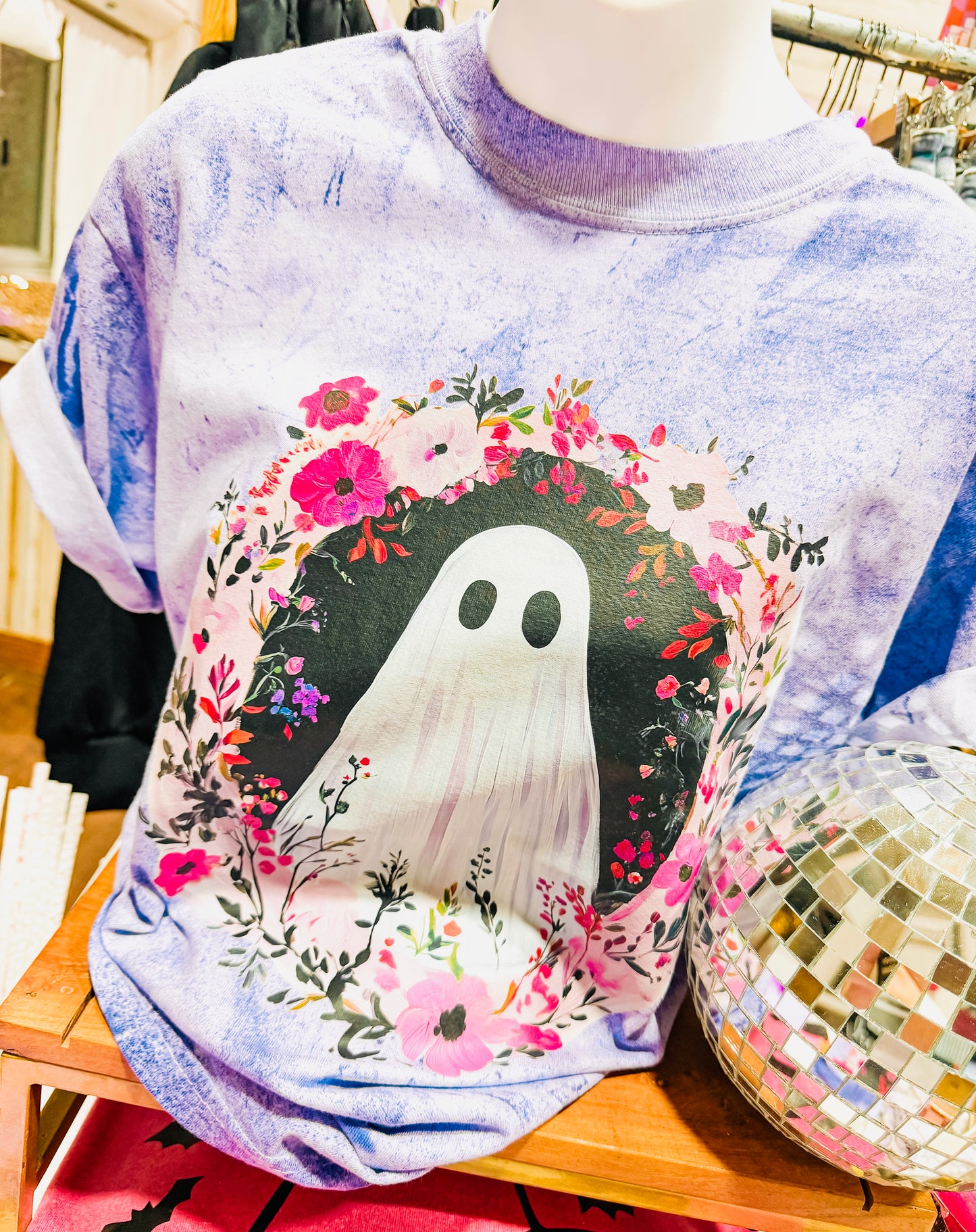 FLORAL GHOST TEE