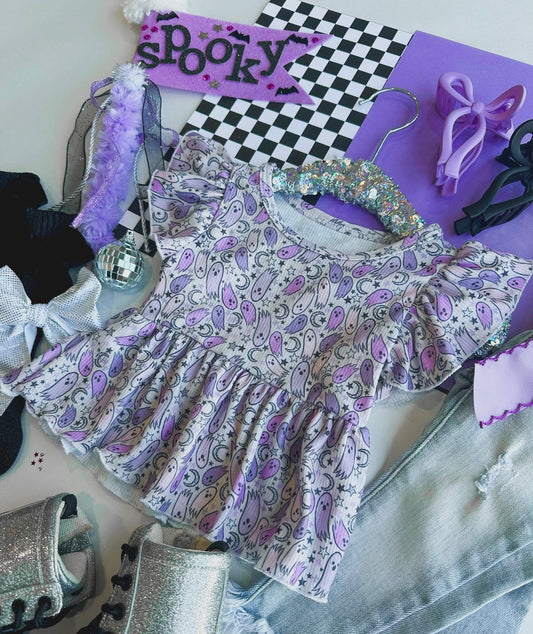 SPOOKY GHOST PEPLUM