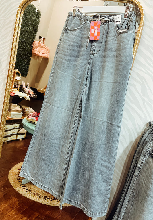 JB HW PALAZZO DRAWCORD JEANS