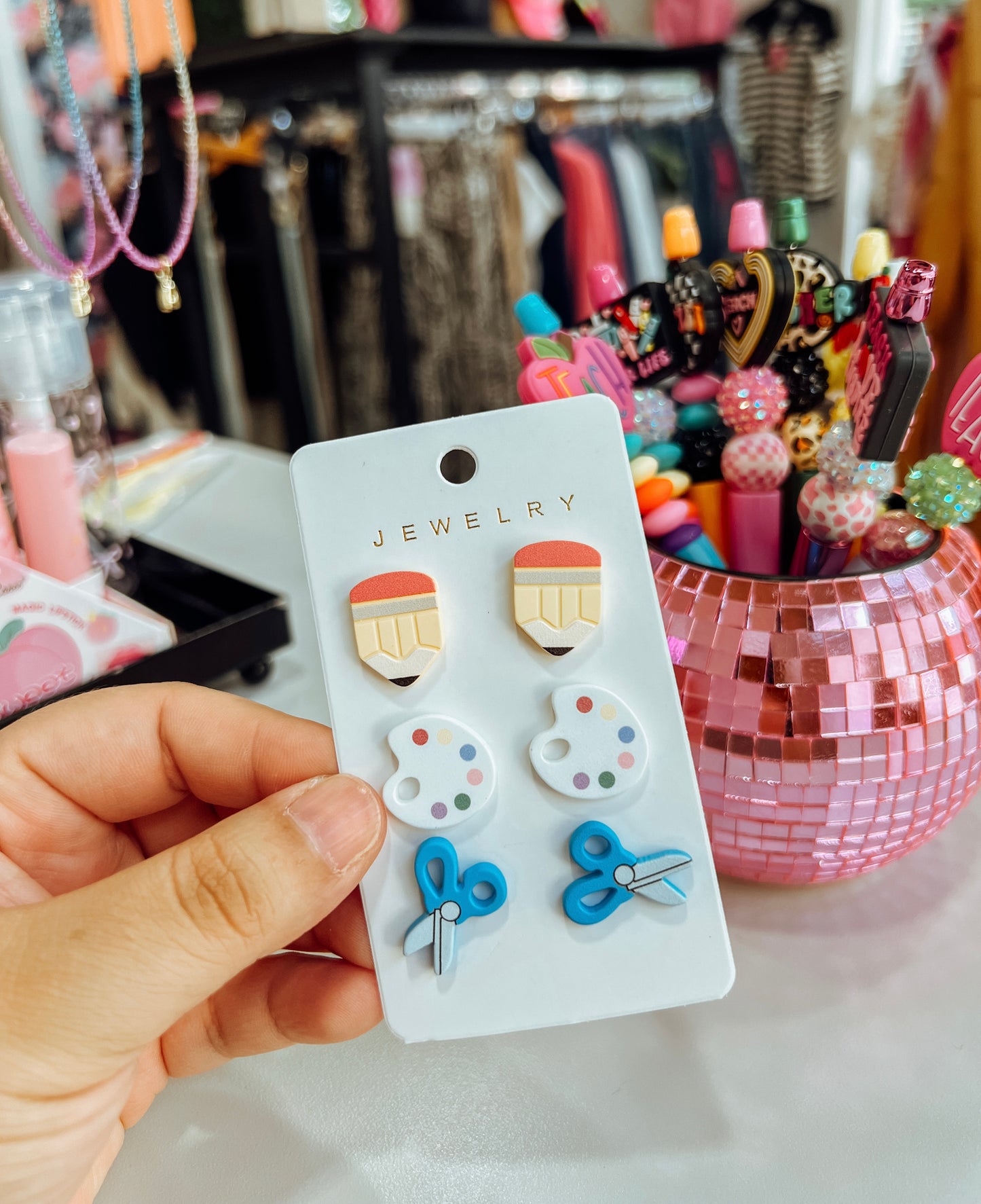 ART 3 PC SET EARRINGS