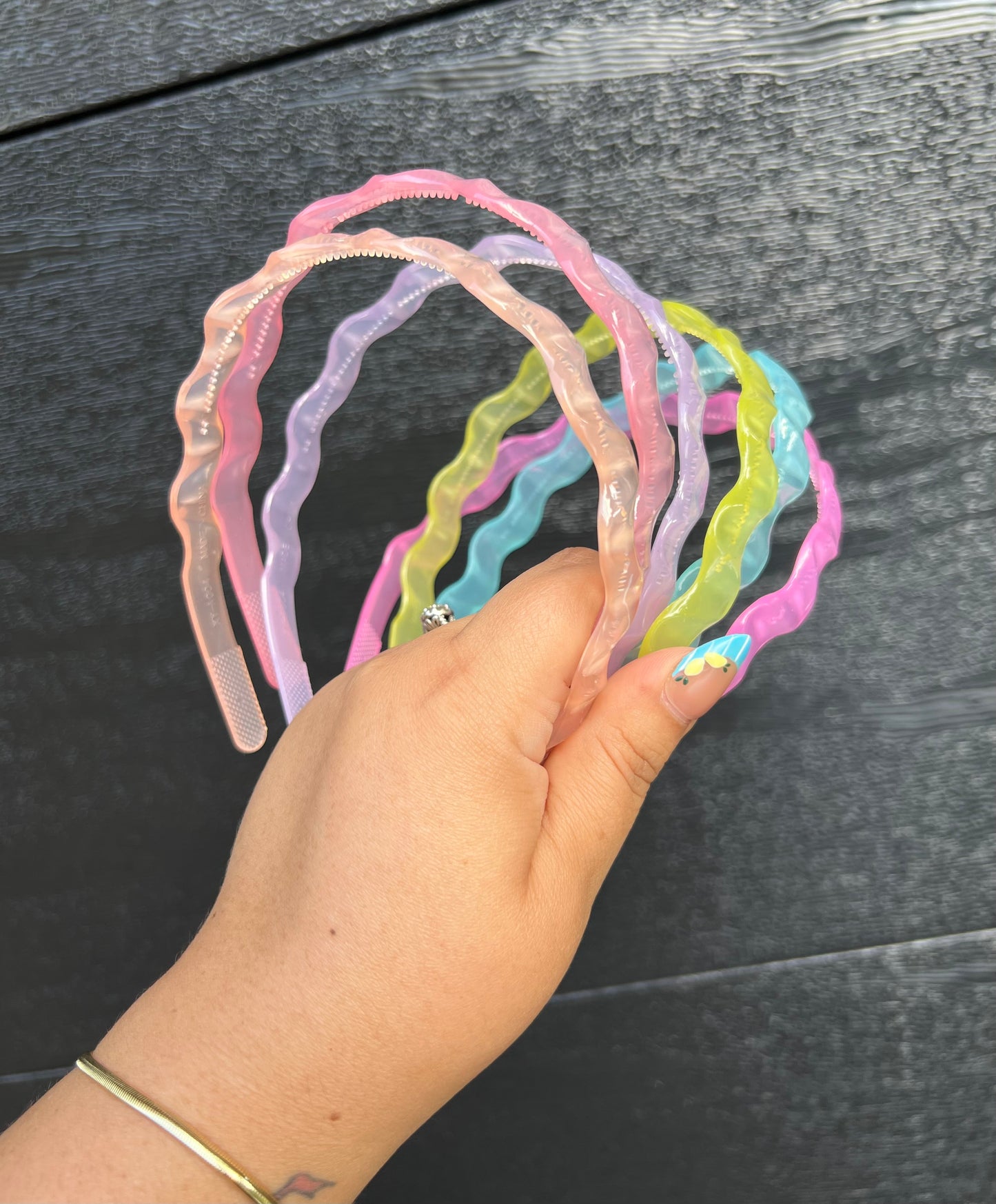 SCALLOPED HEADBANDS