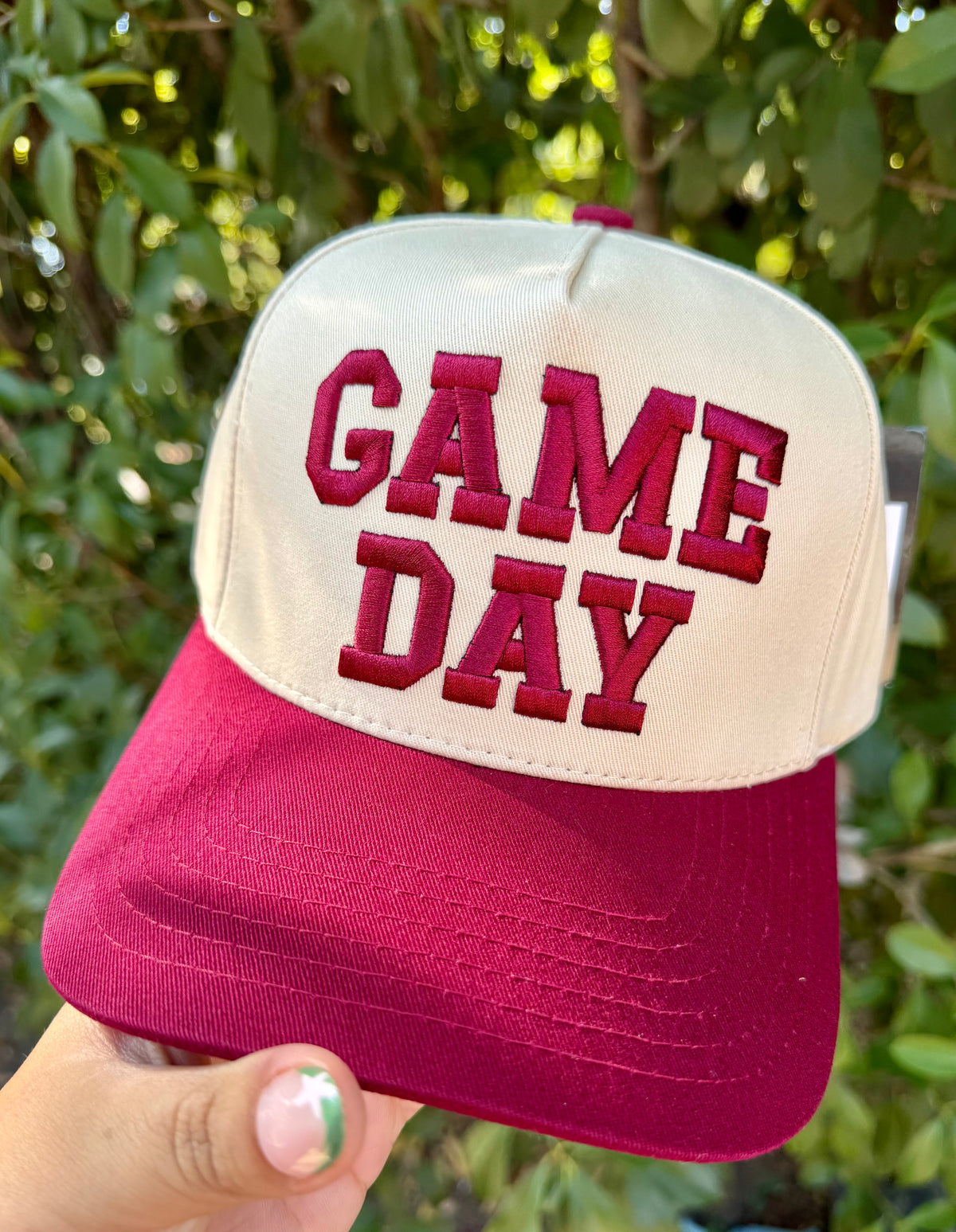 GAME DAY MAROON