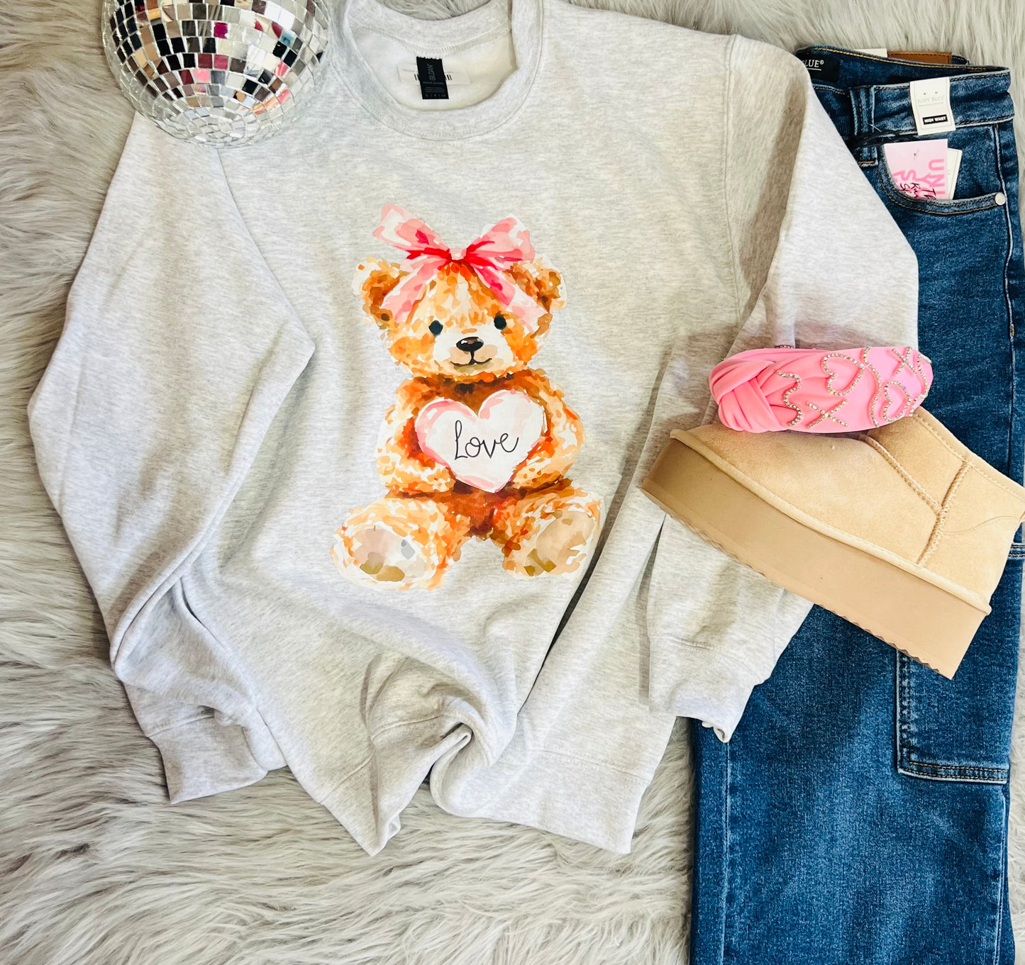 TEDDY LOVE SWEATSHIRT