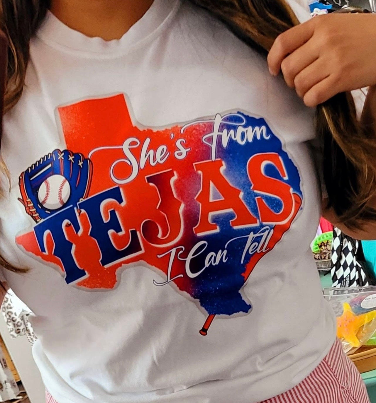 SHES FROM TEJAS TEE