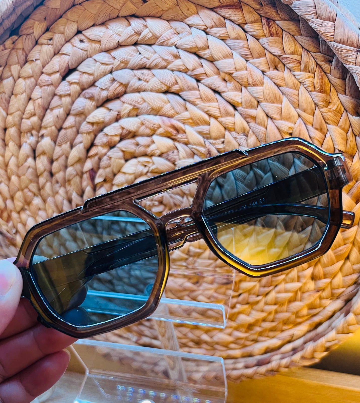 DOUBLE BRIDGE RETRO SUNNIES