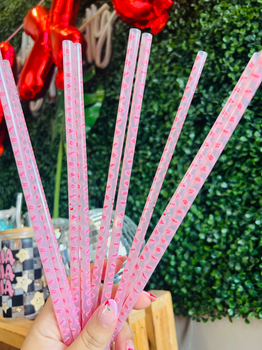 CONVO HEART STRAWS