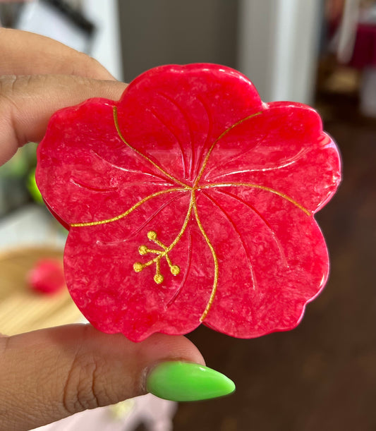 HIBISCUS HAIR CLIP