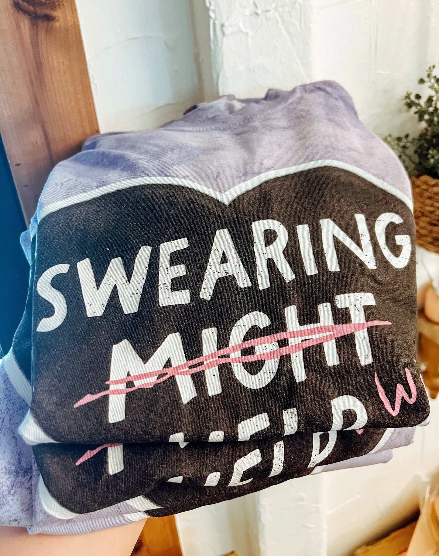 SWEARING WILL HELP TEE