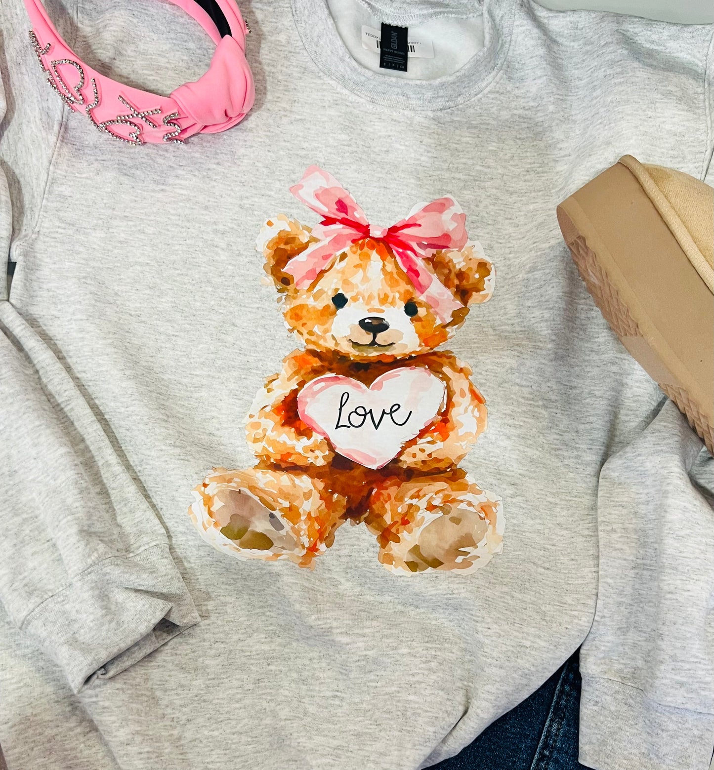 TEDDY LOVE SWEATSHIRT