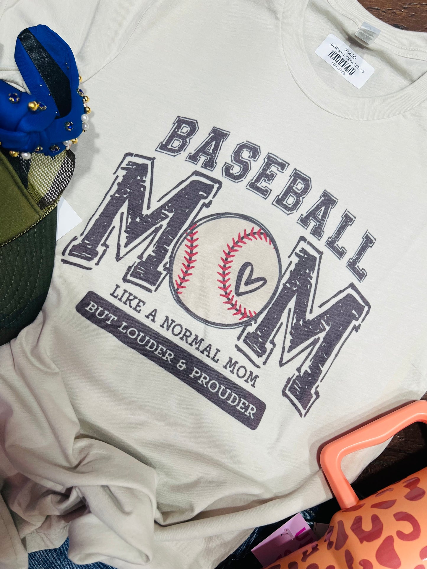 BASEBALL MOM TEE