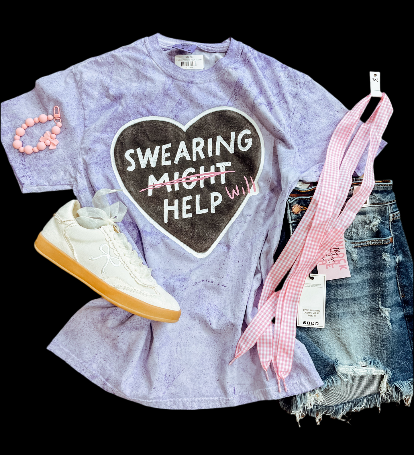 SWEARING WILL HELP TEE