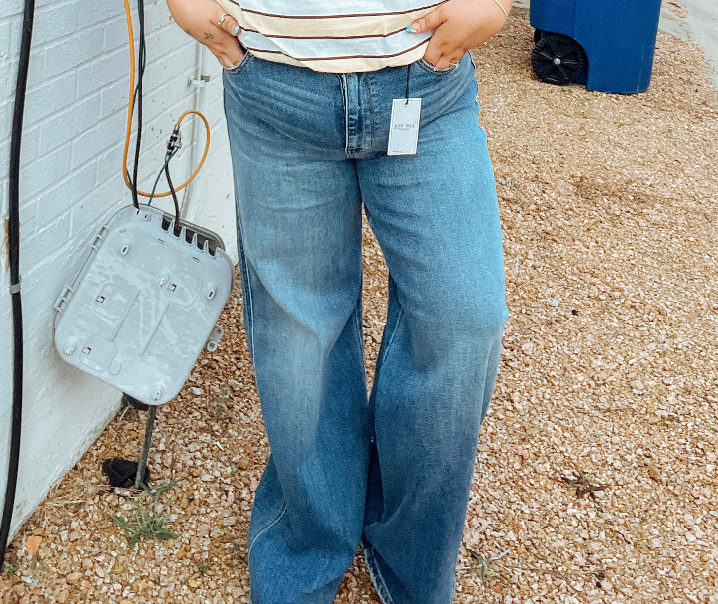 JB RETRO WIDE JEANS