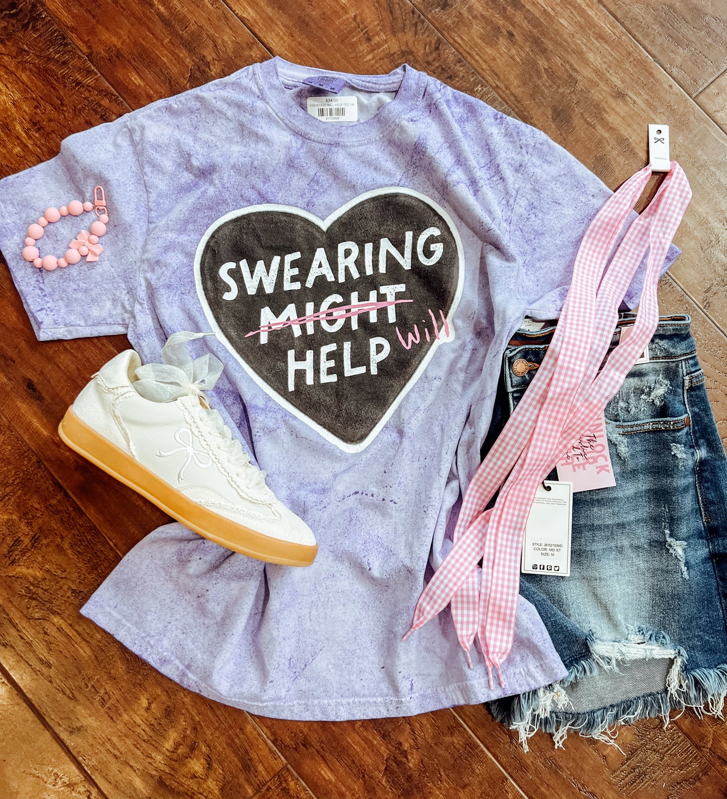 SWEARING WILL HELP TEE