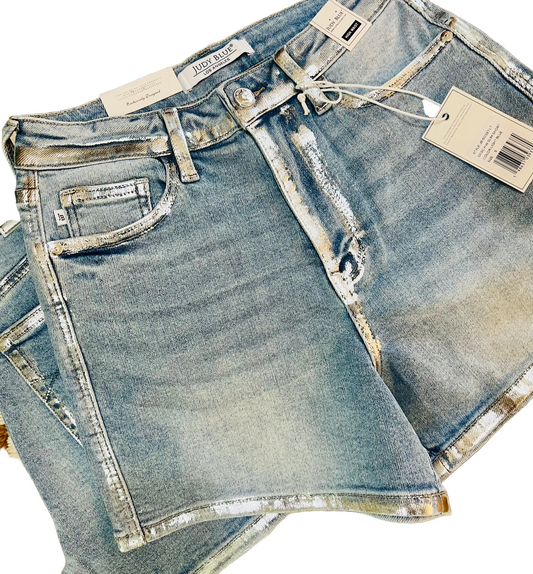 JB FOIL SEAMED SHORTS