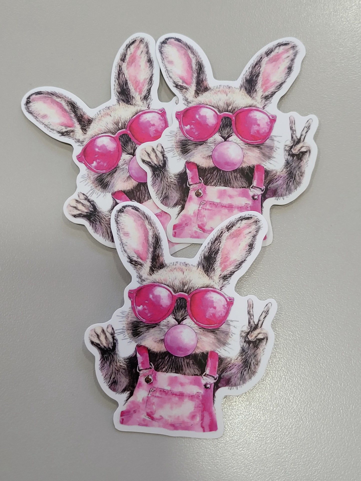 EASTER BUNNY STICKER