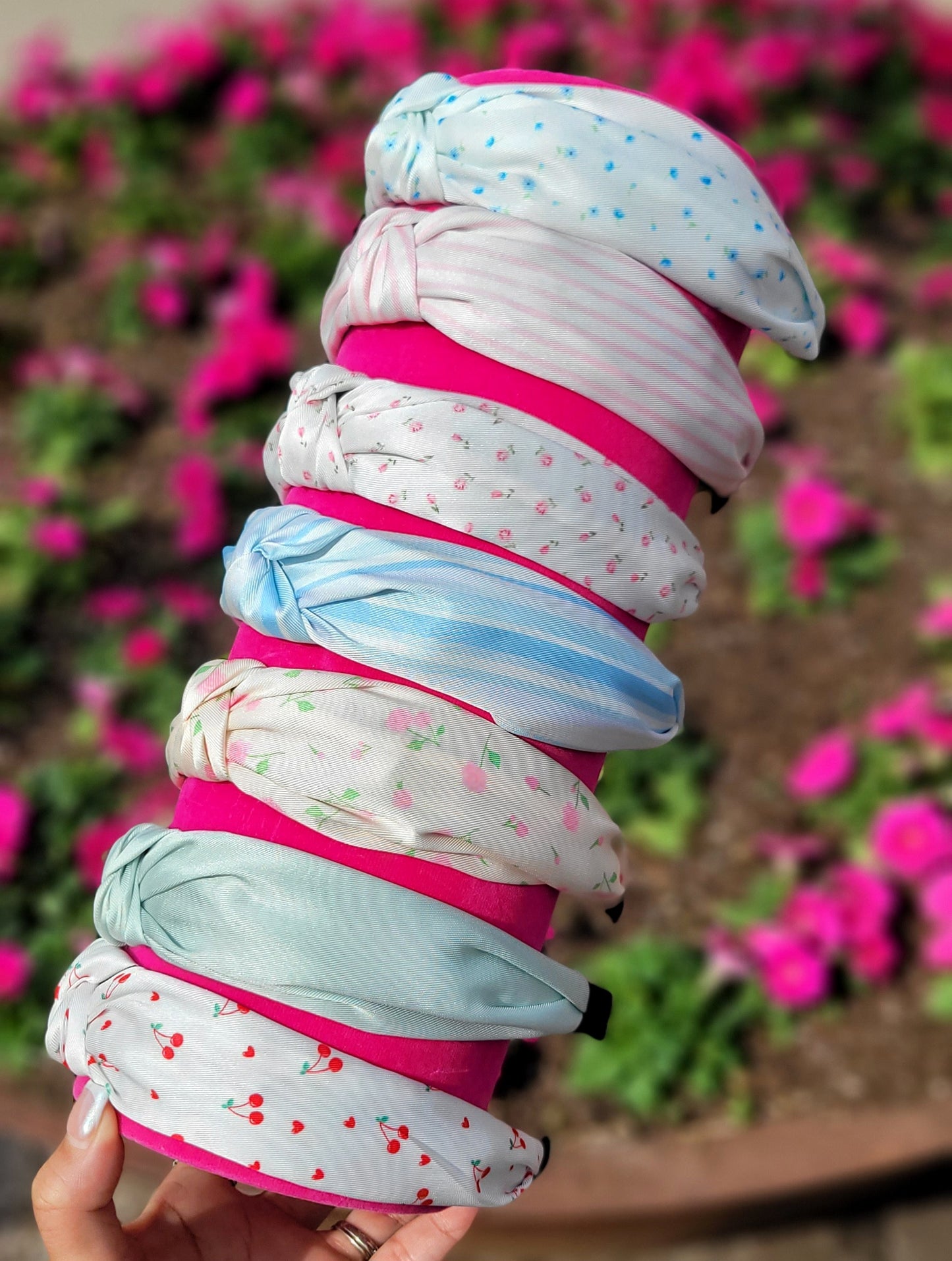 Knotted Spring Headbands