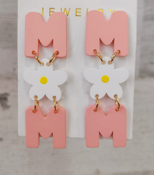 MOM DAISY EARRINGS