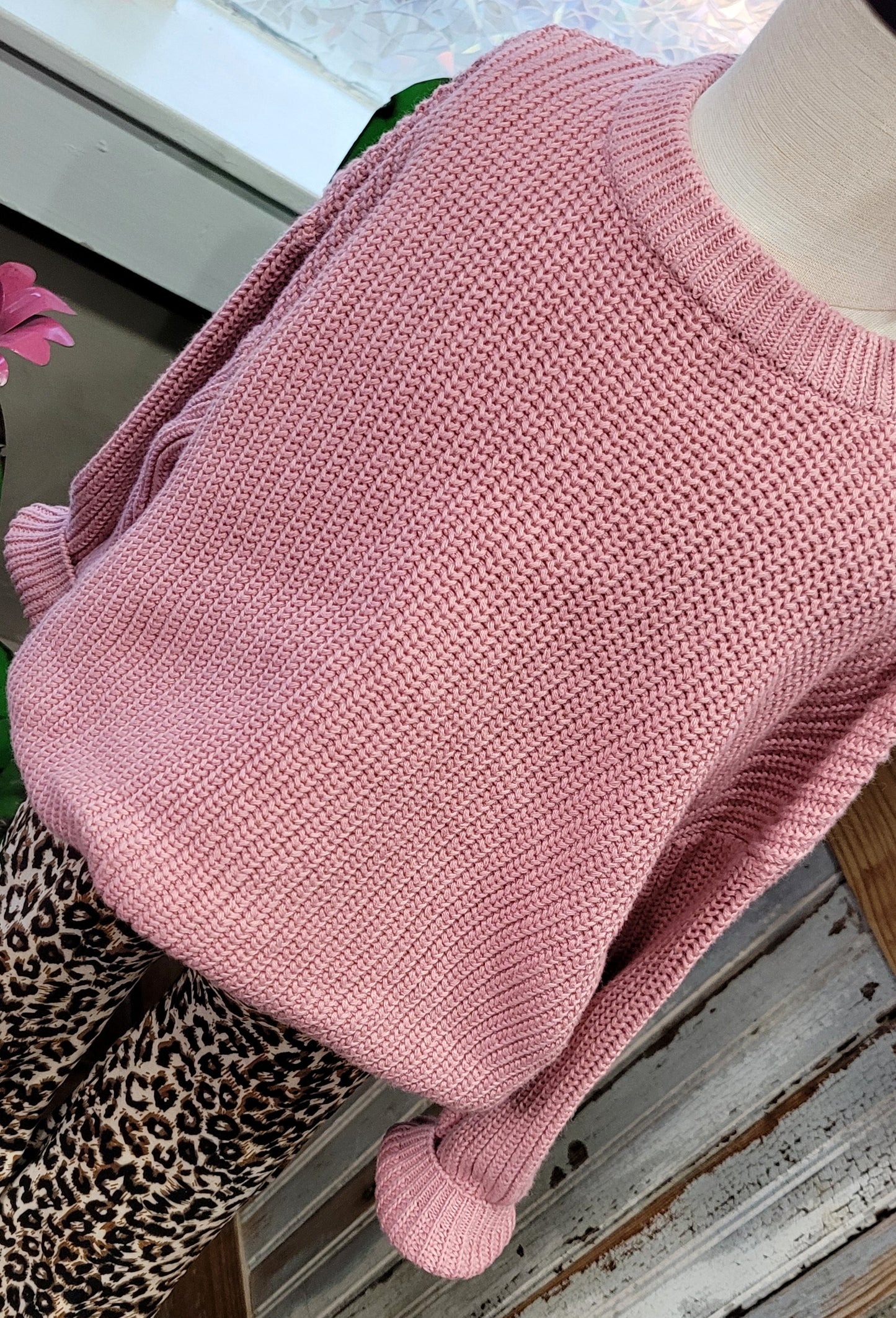 Mauve Pink Sweatshirt