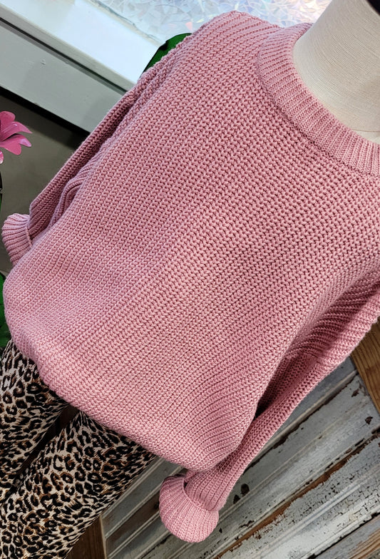Mauve Pink Sweatshirt