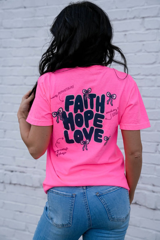 FAITH HOPE LOVE TEE