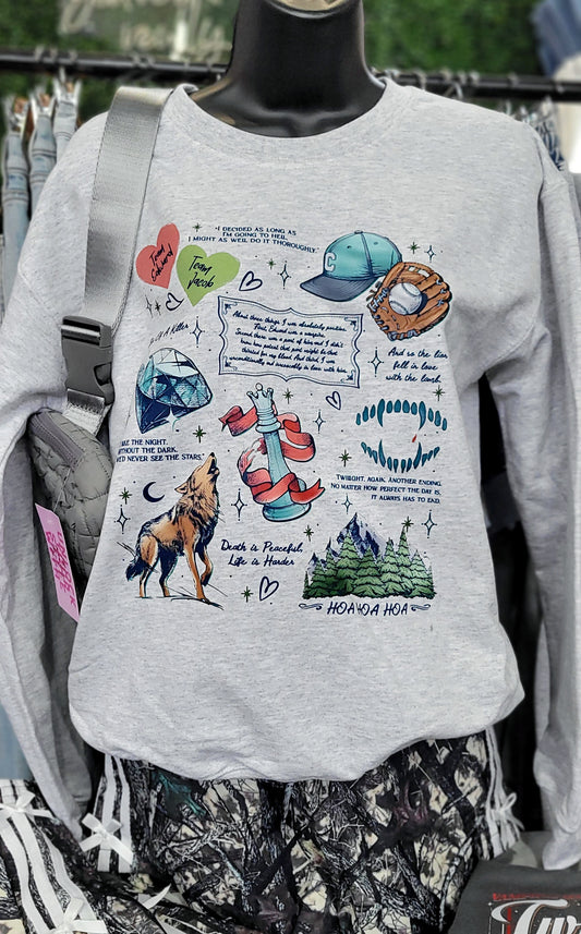 TWILIGHT COLLAGE SWEATSHIRT PREORDER