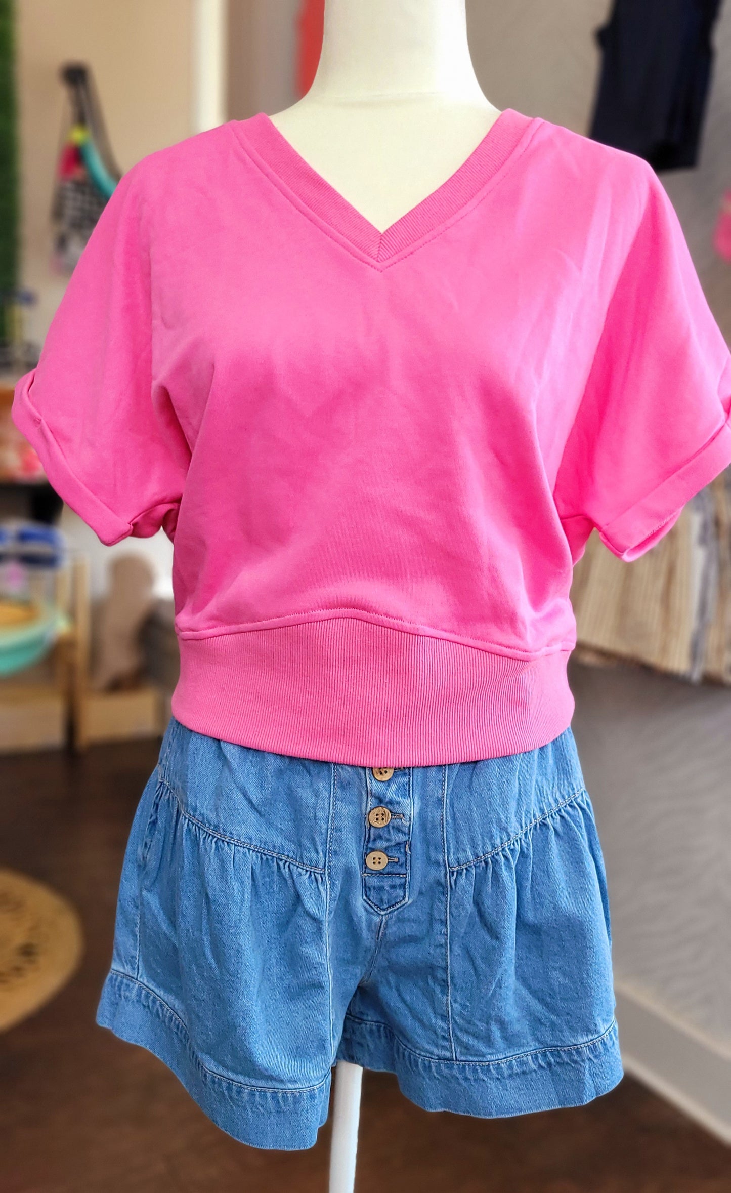 HOT PINK TOP