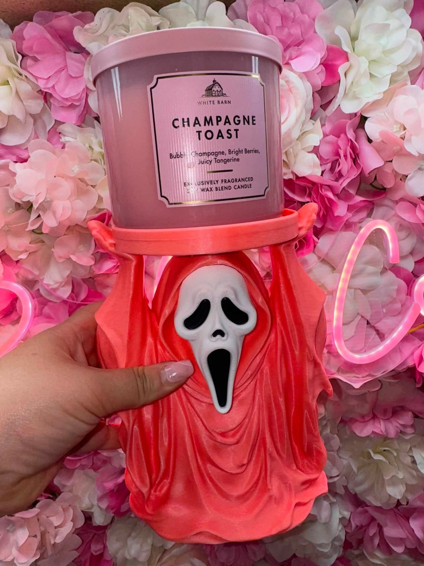 GHOST FACE CANDLE HOLDER PREORDER