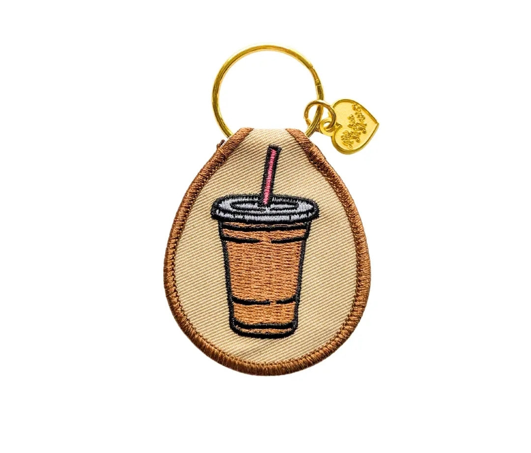 ICED COFFEE KEYCHAIN