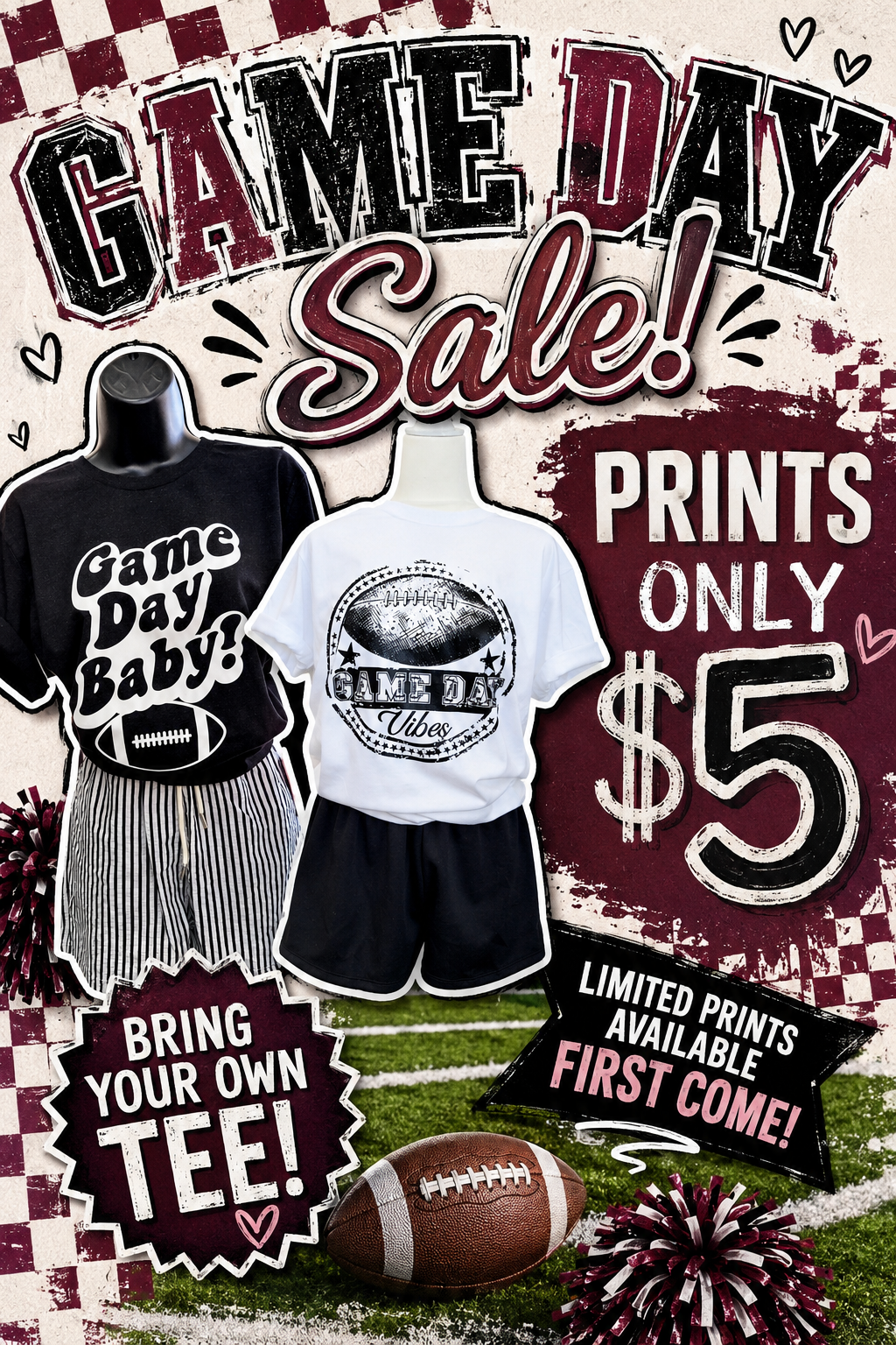 GAME DAY PRINTS