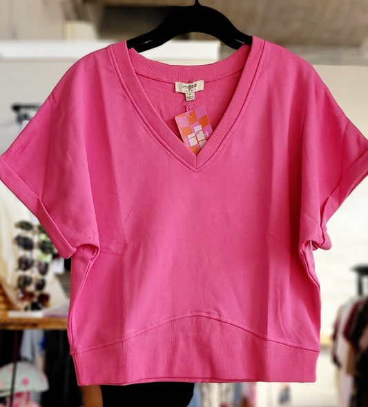 HOT PINK TOP