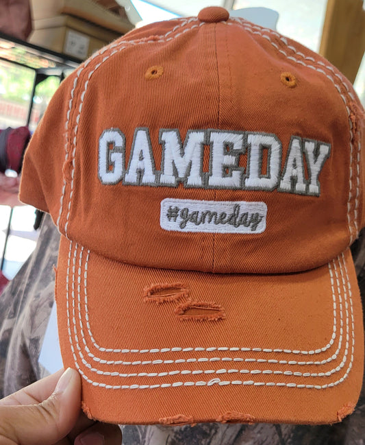 BURNT ORANGE GAMEDAY HAT