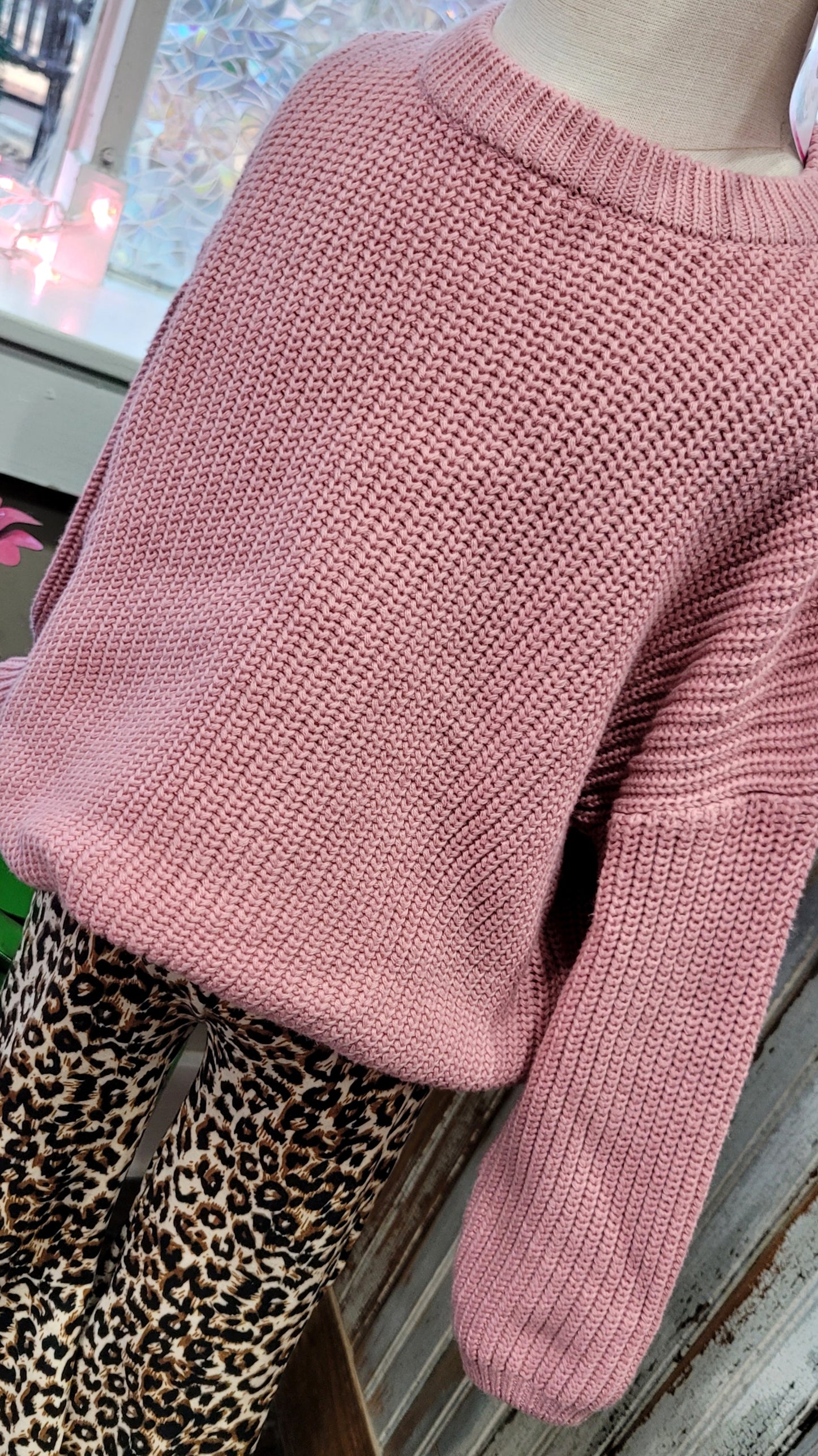 Mauve Pink Sweatshirt