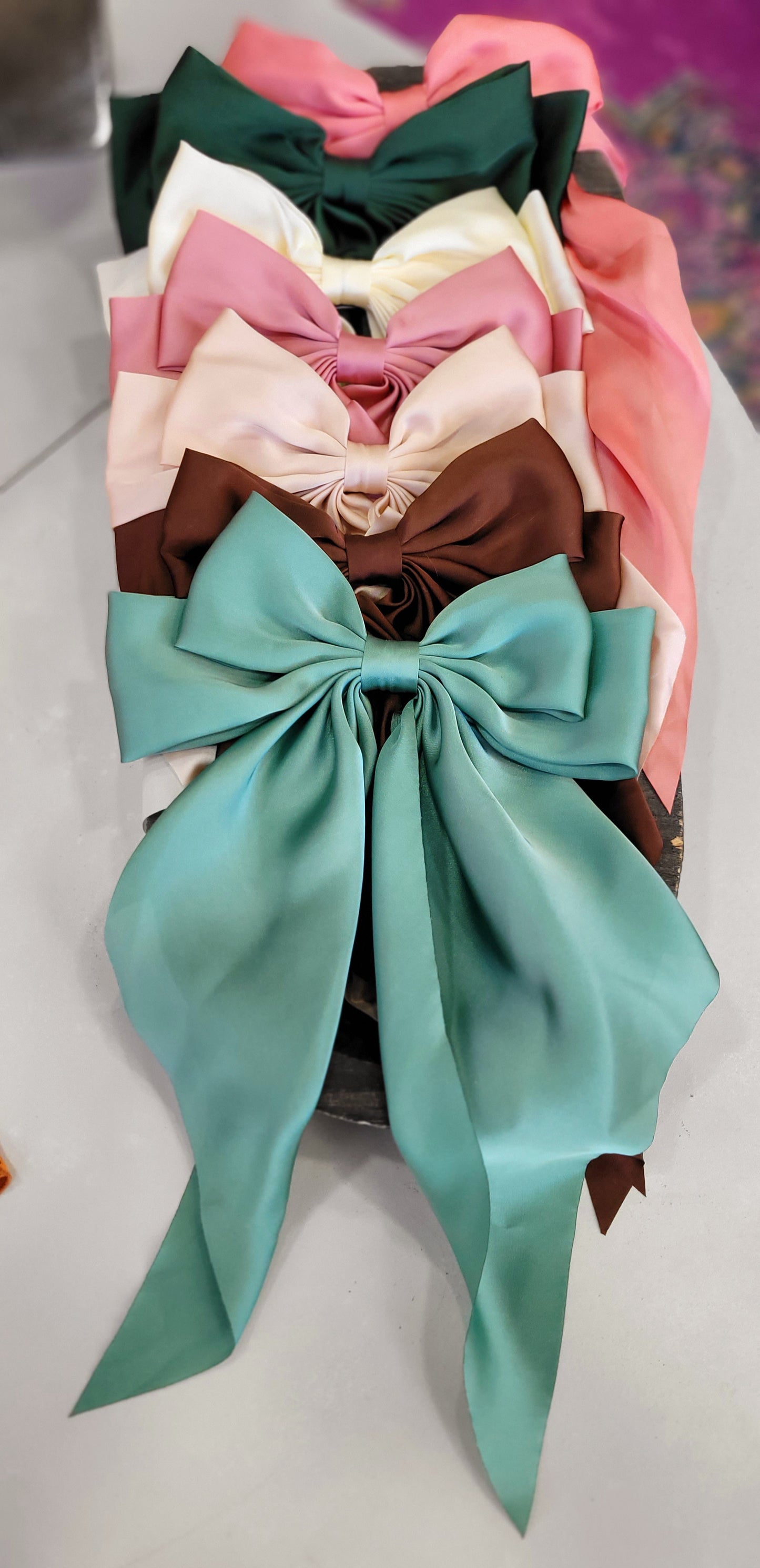 Satin Hair Bows