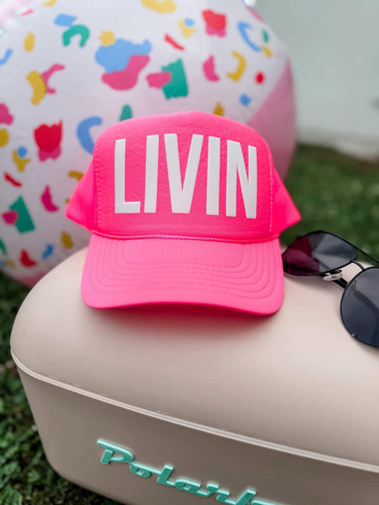 LIVIN TRUCKER HAT