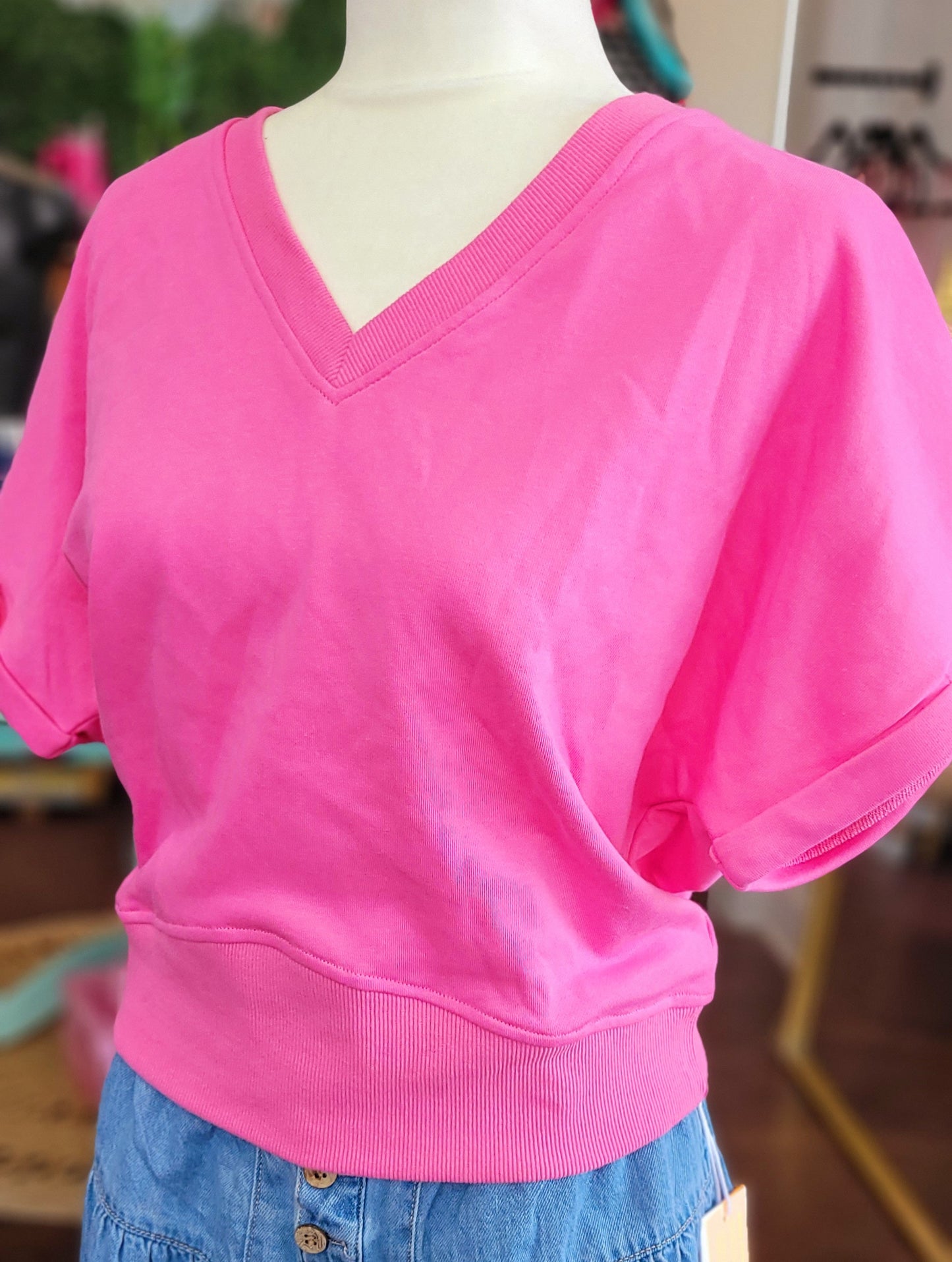 HOT PINK TOP
