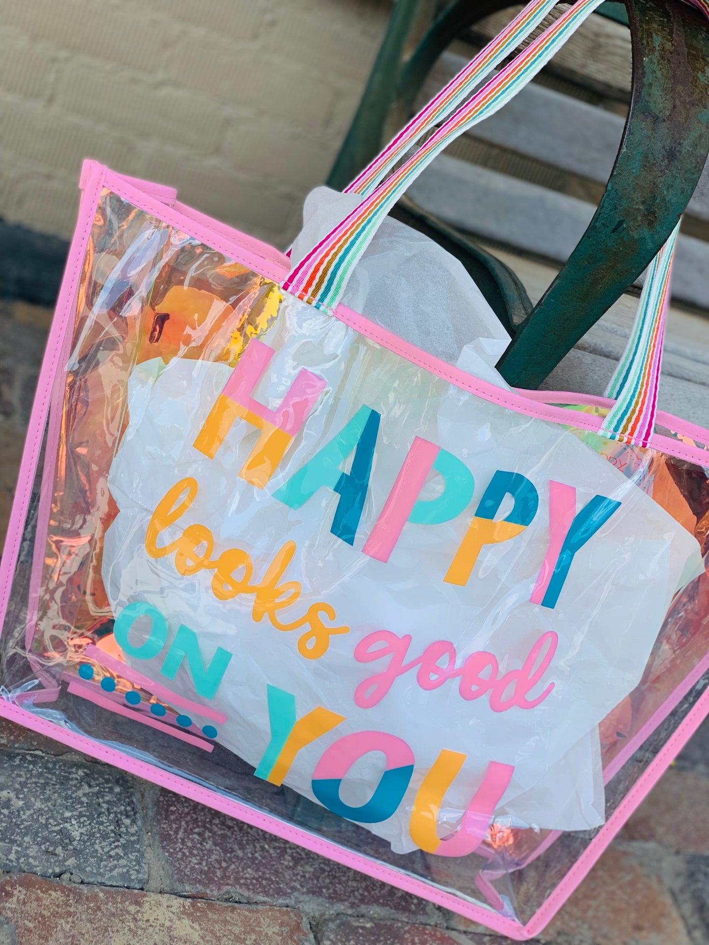 Happy Iridescent Bag
